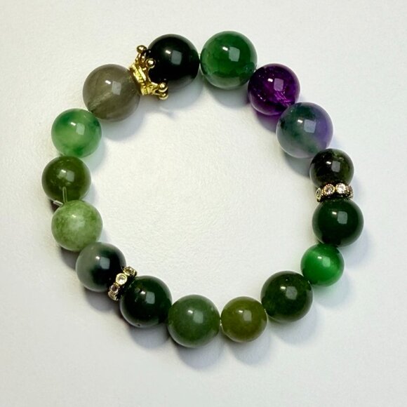 Emerald Forest Bracelet – A gentle walk into the green - Picture 9 of 9